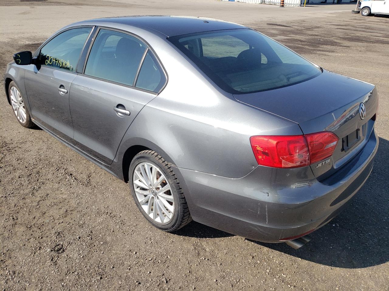 Photo 3 from auction – 2012 VOLKSWAGEN JETTA BASE with VIN 3VW1K7AJ0CM356591