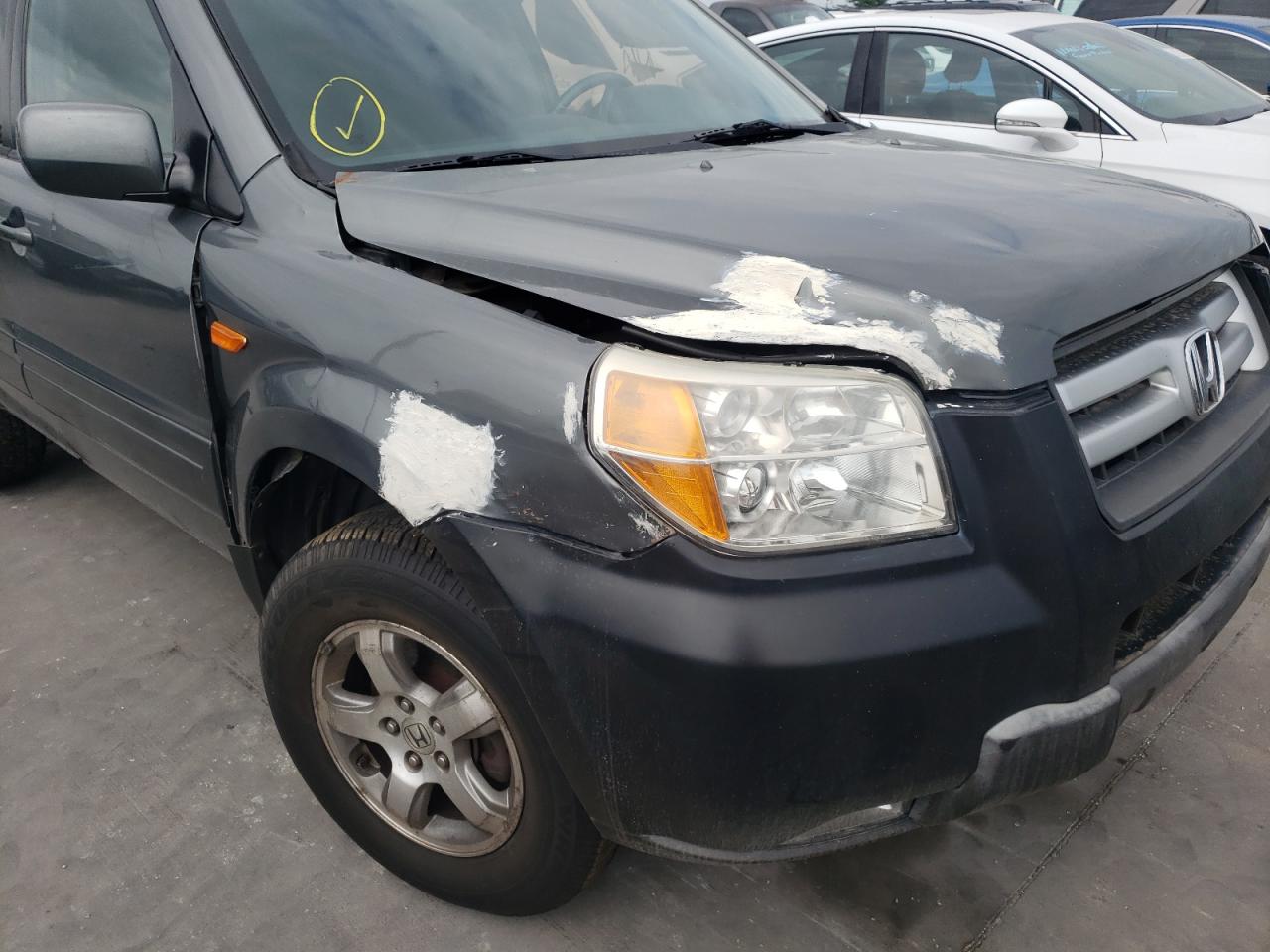 Photo 9 from auction – 2008 HONDA PILOT SE with VIN 5FNYF28358B020642
