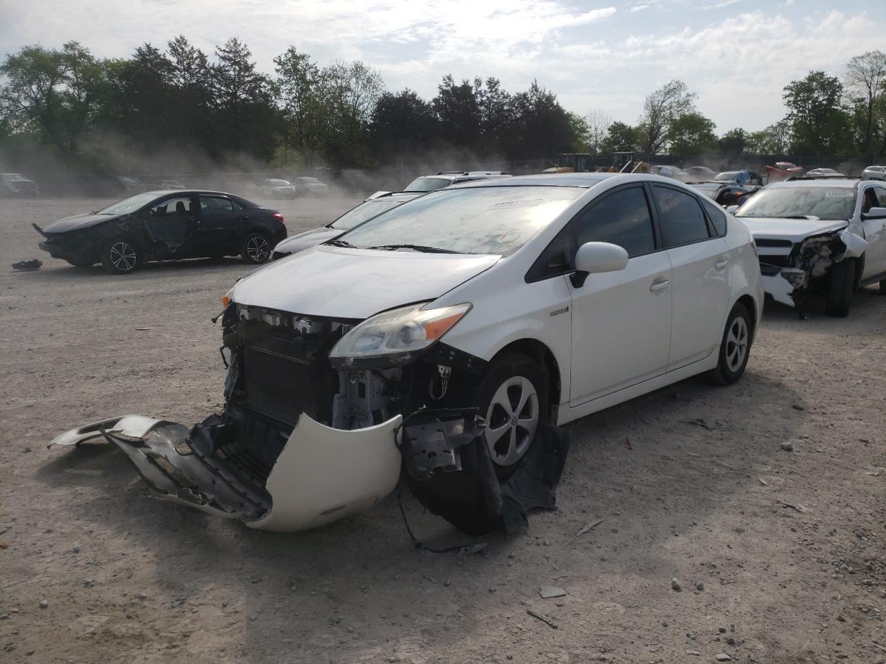 صورة رقم 2 من المزاد - 2012 TOYOTA PRIUS مع VIN JTDKN3DU2C5465590