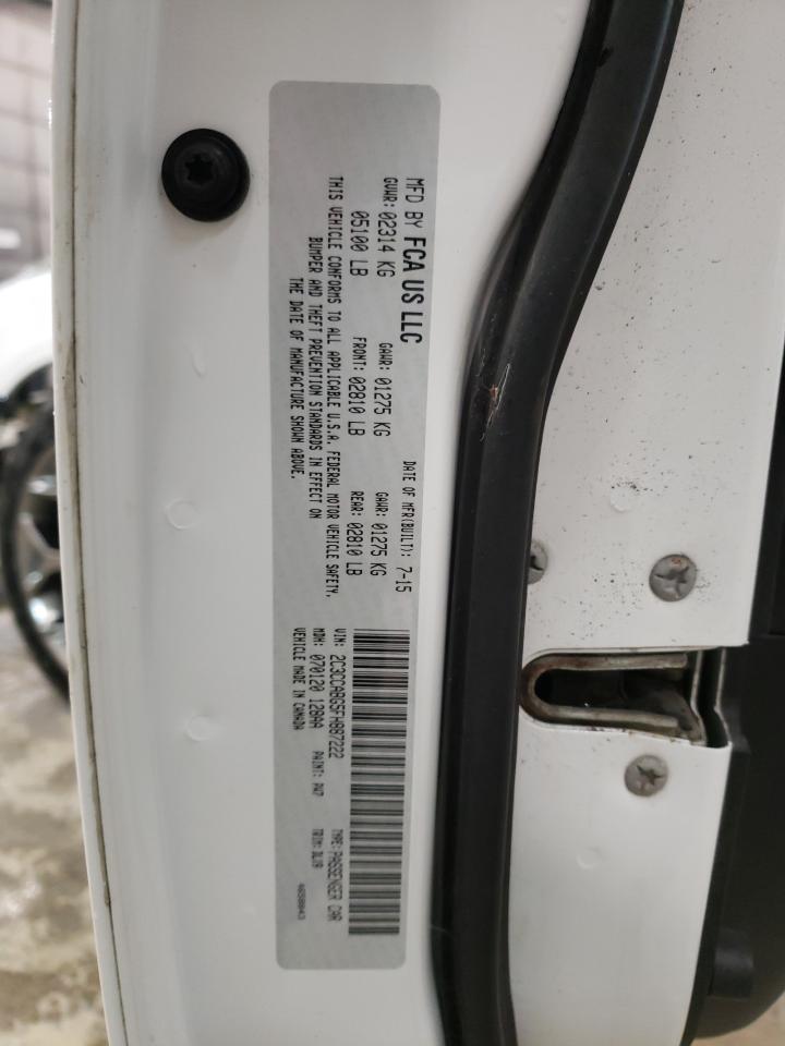 Photo 10 from auction – 2015 CHRYSLER 300 S with VIN 2C3CCABG5FH887222