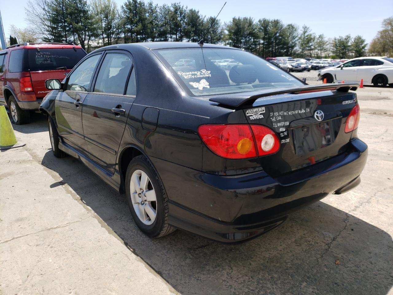 Photo 3 from auction – 2003 TOYOTA COROLLA CE with VIN 2T1BR32E63C131341