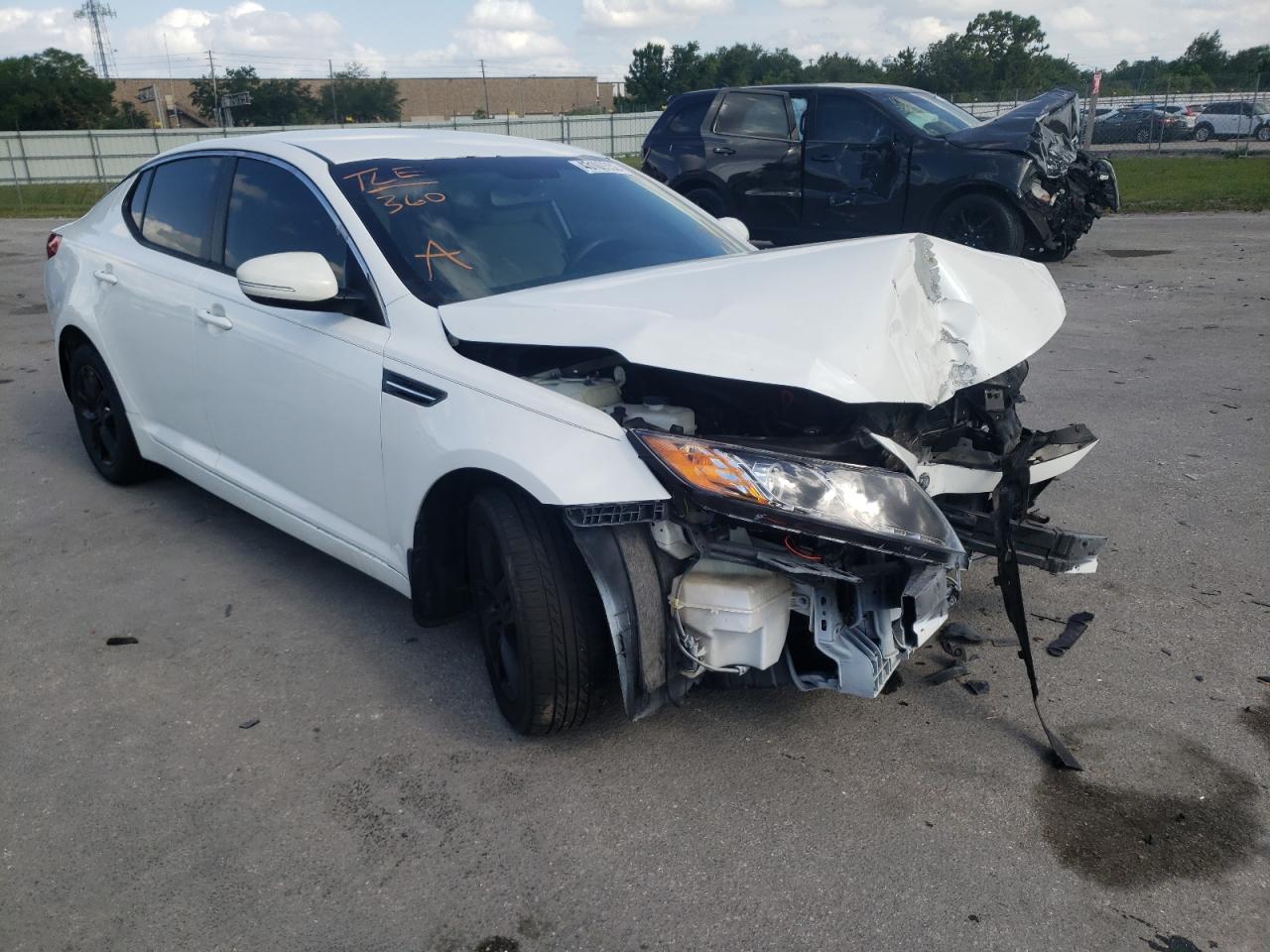 KIA OPTIMA LX 2011 with VIN KNAGM4A73B5130279 - Photo from auction