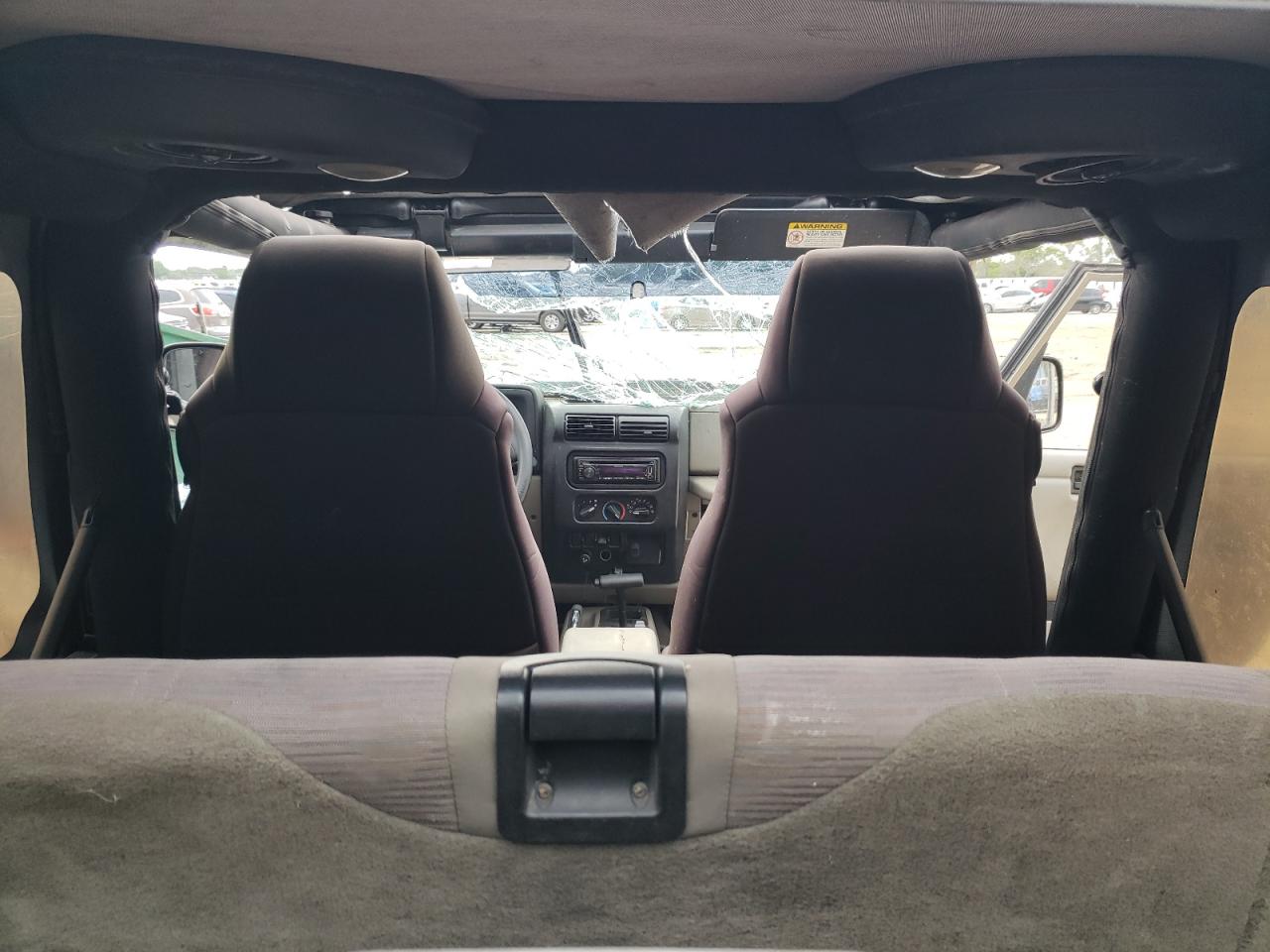 Photo 9 from auction – 2004 JEEP WRANGLER X with VIN 1J4FA39S34P730943