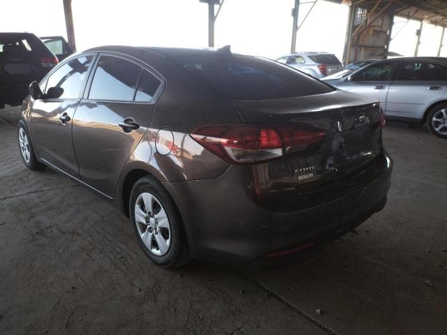 Photo 3 from auction – 2017 KIA FORTE LX with VIN 3KPFL4A79HE090403