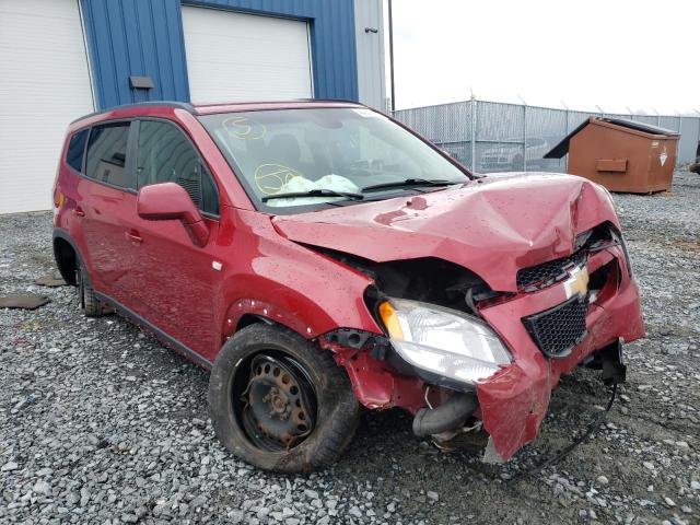 CHEVROLET ORLANDO LT 2012 with VIN KL77P2EM8CK632946 - Photo from auction