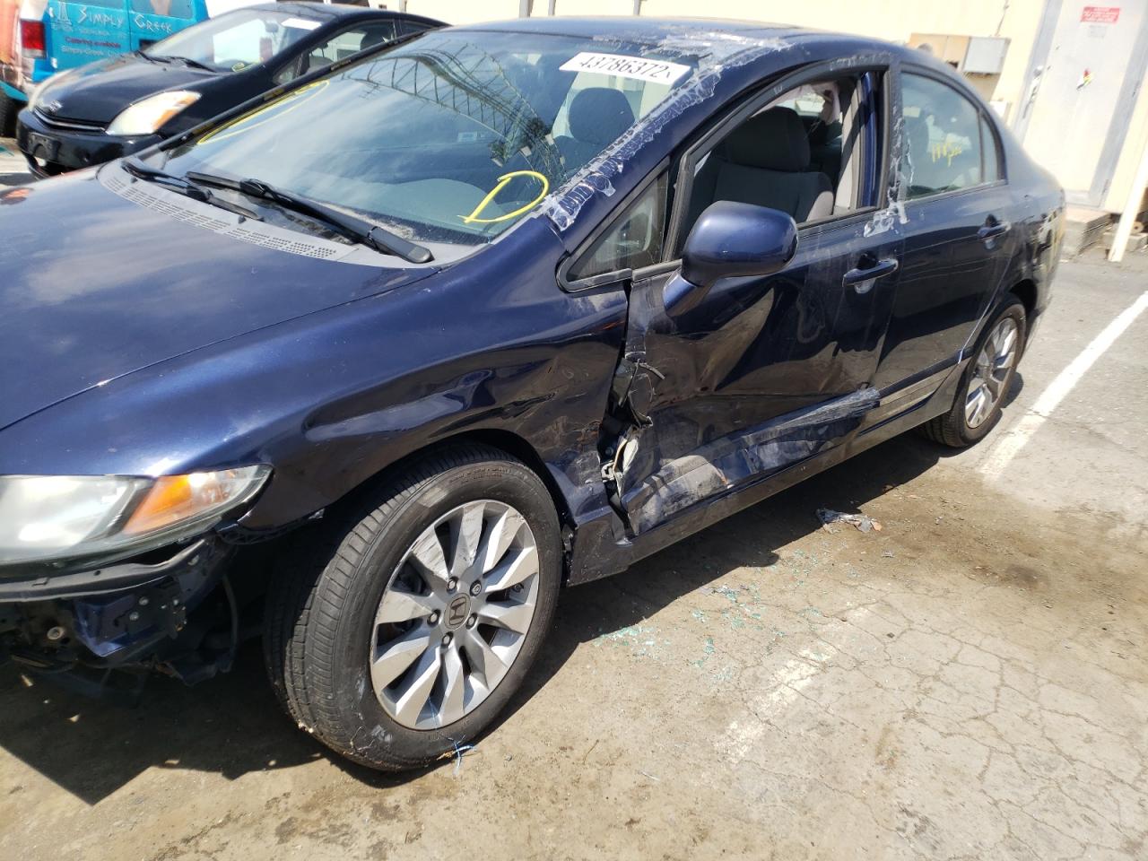 Photo 9 from auction – 2010 HONDA CIVIC EX with VIN 19XFA1F87AE008809