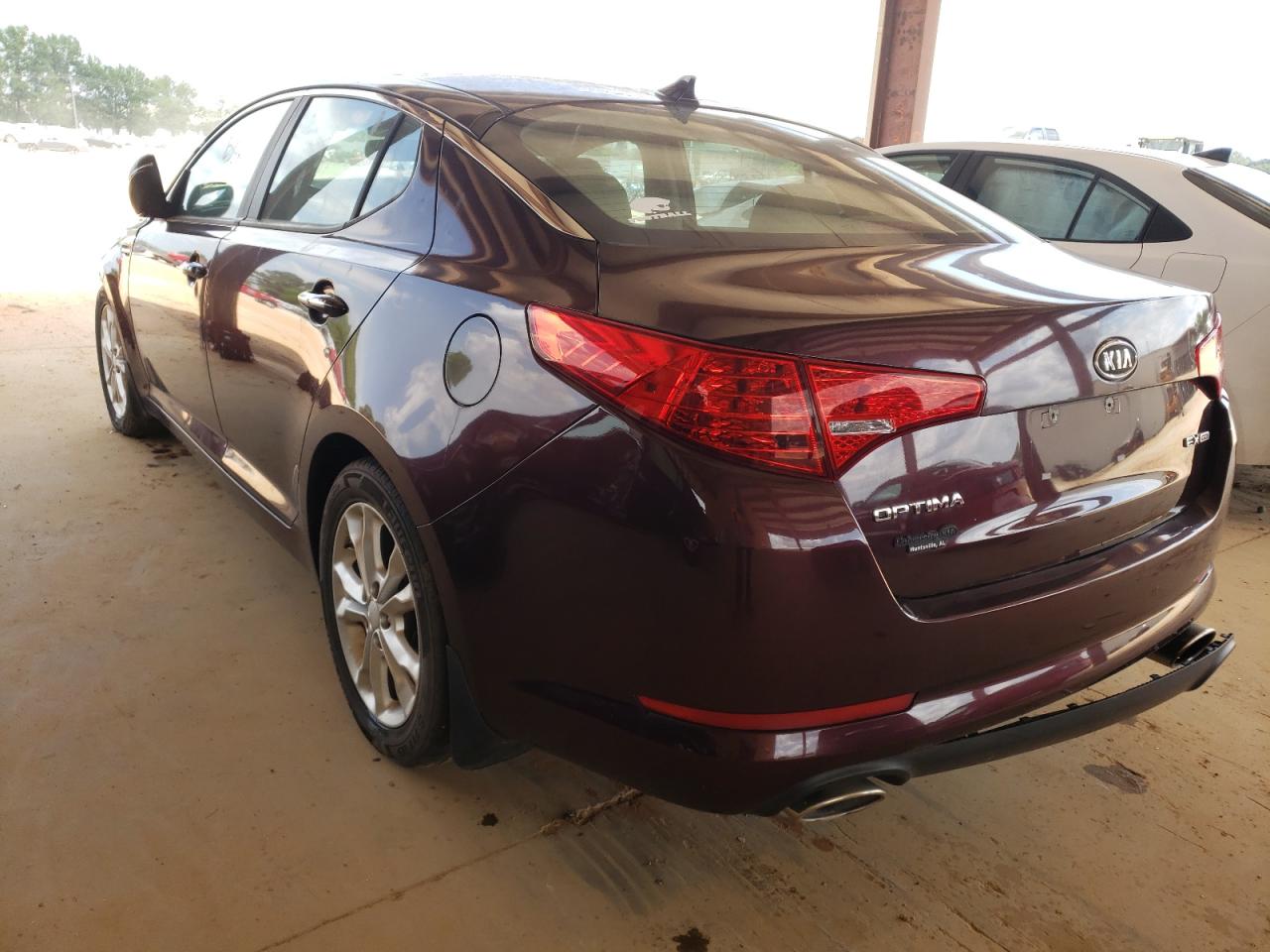 Photo 3 from auction – 2012 KIA OPTIMA EX with VIN 5XXGN4A7XCG035585