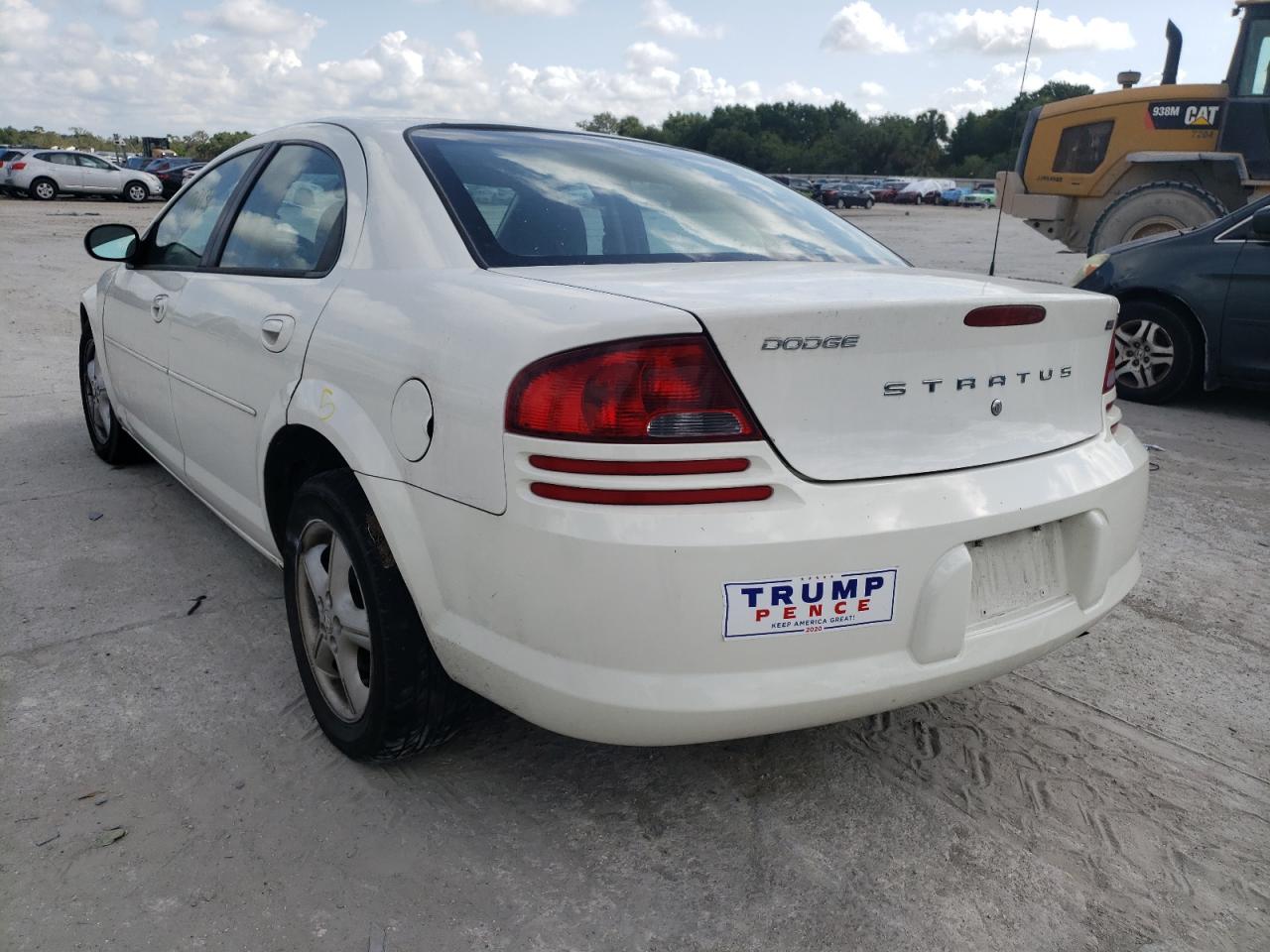 Photo 3 from auction – 2006 DODGE STRATUS SX with VIN 1B3EL46X66N118334