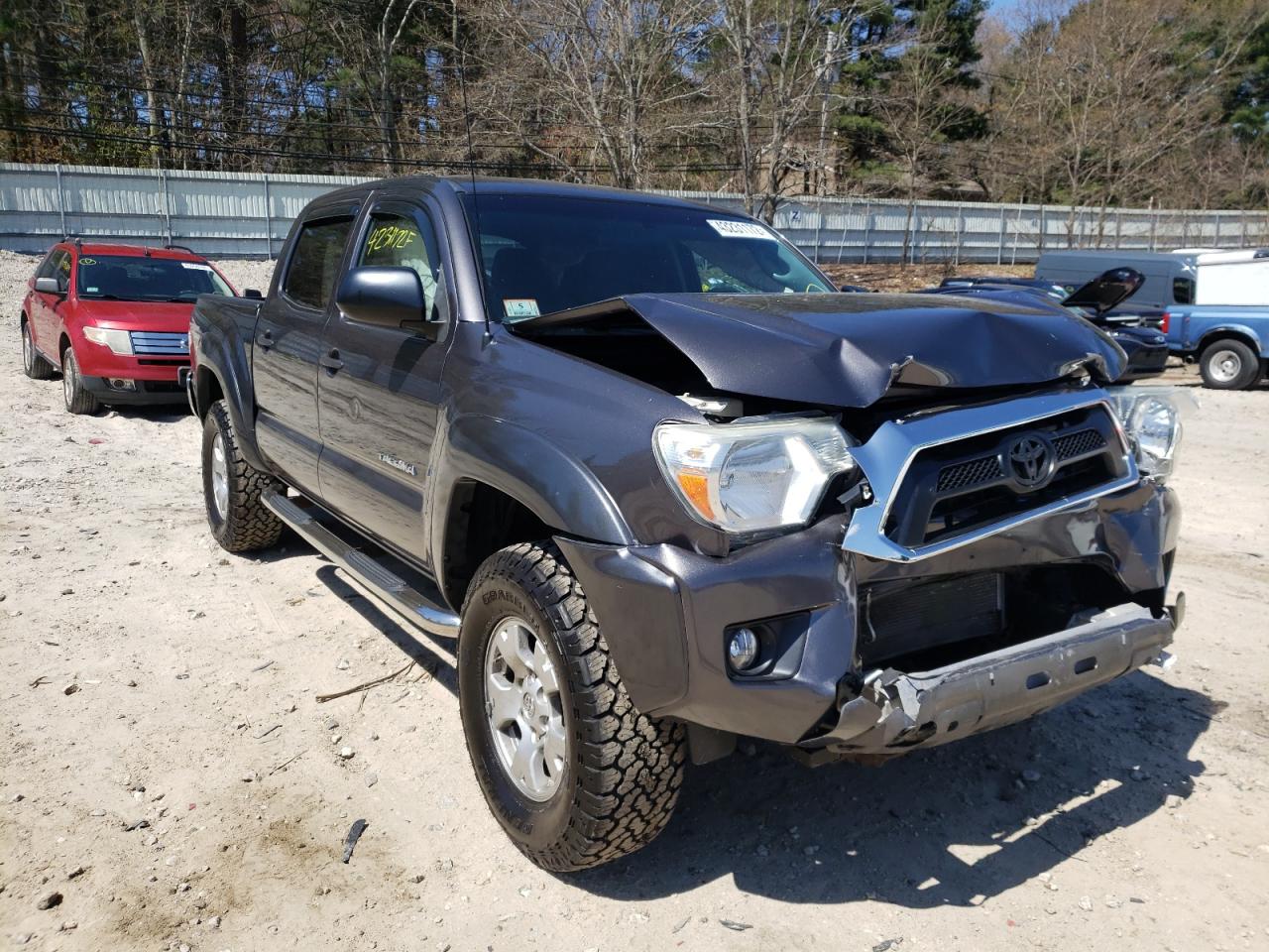 TOYOTA TACOMA DOU 2015 with VIN 5TFLU4ENXFX115704 - Photo from auction