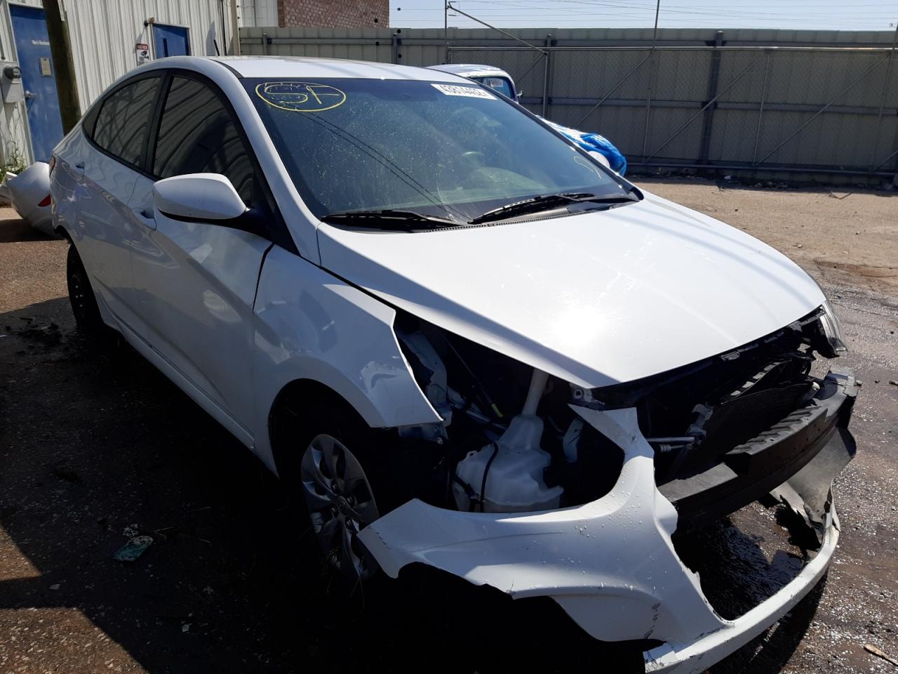 HYUNDAI ACCENT SE 2017 with VIN KMHCT4AE9HU365783 - Photo from auction