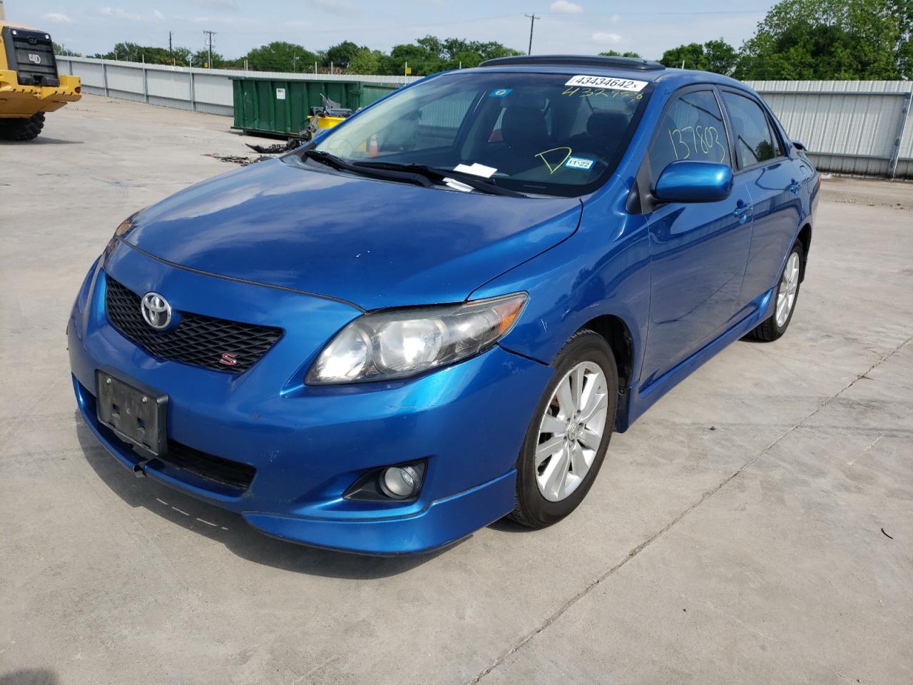 Photo 2 from auction – 2010 TOYOTA COROLLA BA with VIN 2T1BU4EE0AC432958