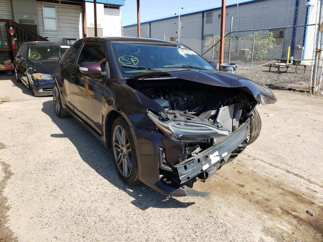 TOYOTA SCION TC 2012 with VIN JTKJF5C79C3036306 - Photo from auction