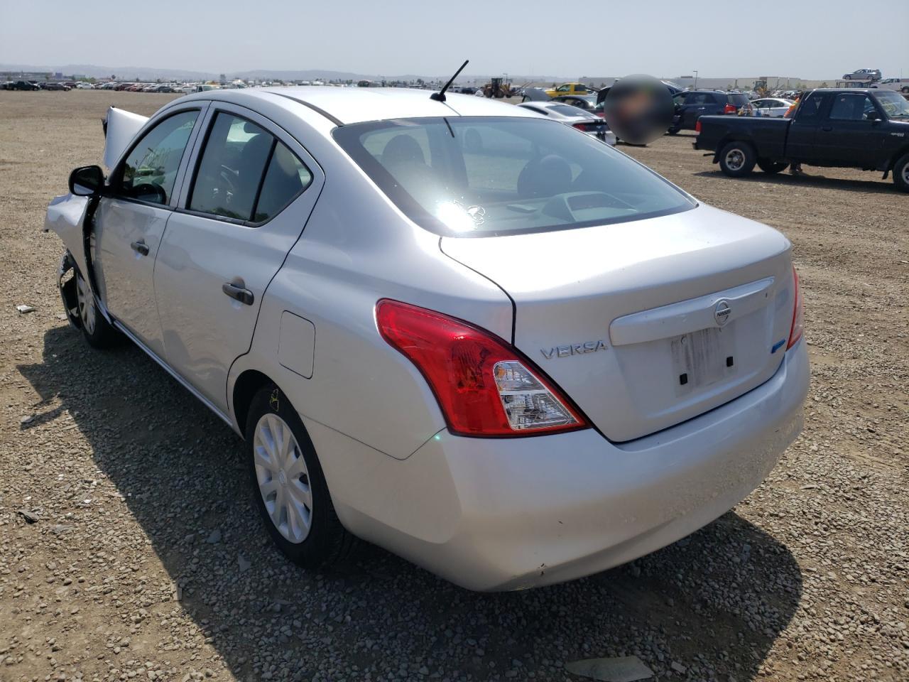 Photo 3 from auction – 2014 NISSAN VERSA S with VIN 3N1CN7AP8EL845498