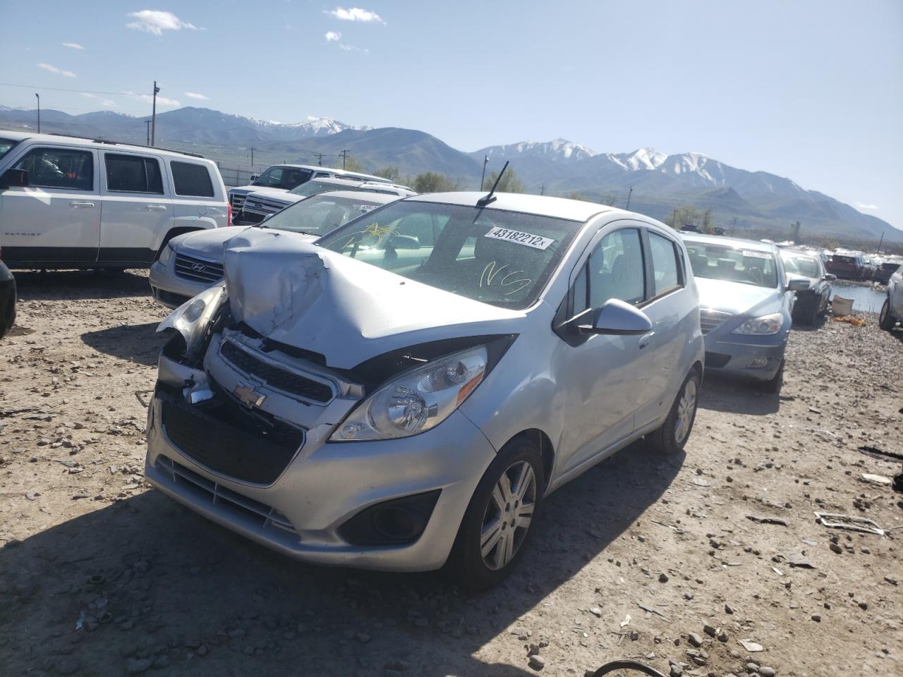 Photo 2 from auction – 2014 CHEVROLET SPARK 1LT with VIN KL8CD6S91EC415214