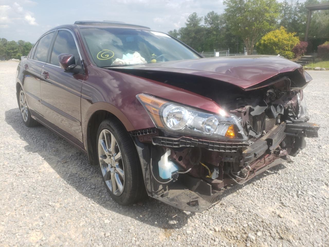 HONDA ACCORD EXL 2011 with VIN 1HGCP2F83BA103137 - Photo from auction