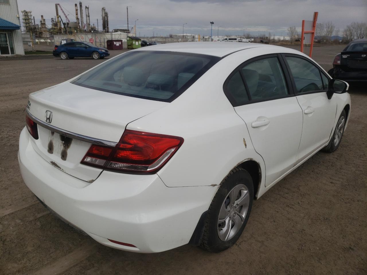 Photo 4 from auction – 2014 HONDA CIVIC LX with VIN 2HGFB2F43EH040748