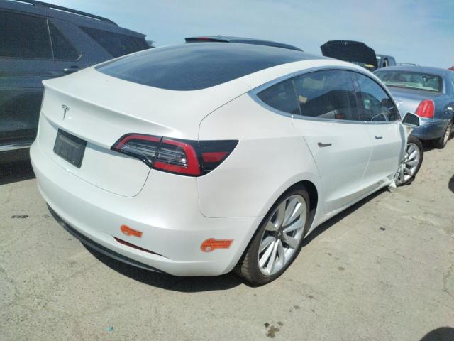 Photo 4 from auction – 2020 TESLA MODEL 3 with VIN 5YJ3E1EA8LF632708
