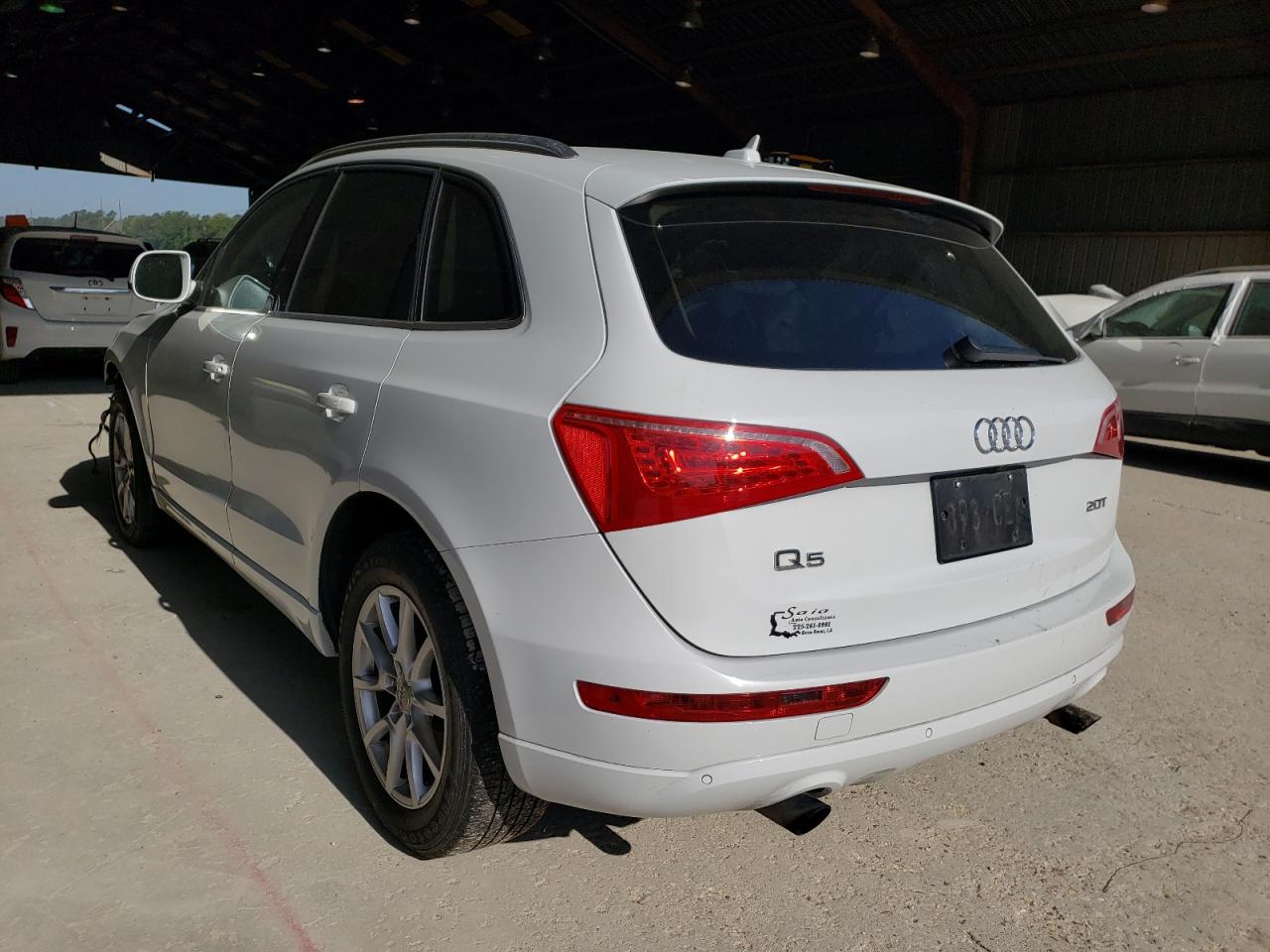 Photo 3 from auction – 2012 AUDI Q5 PREMIUM with VIN WA1LFAFP4CA059941