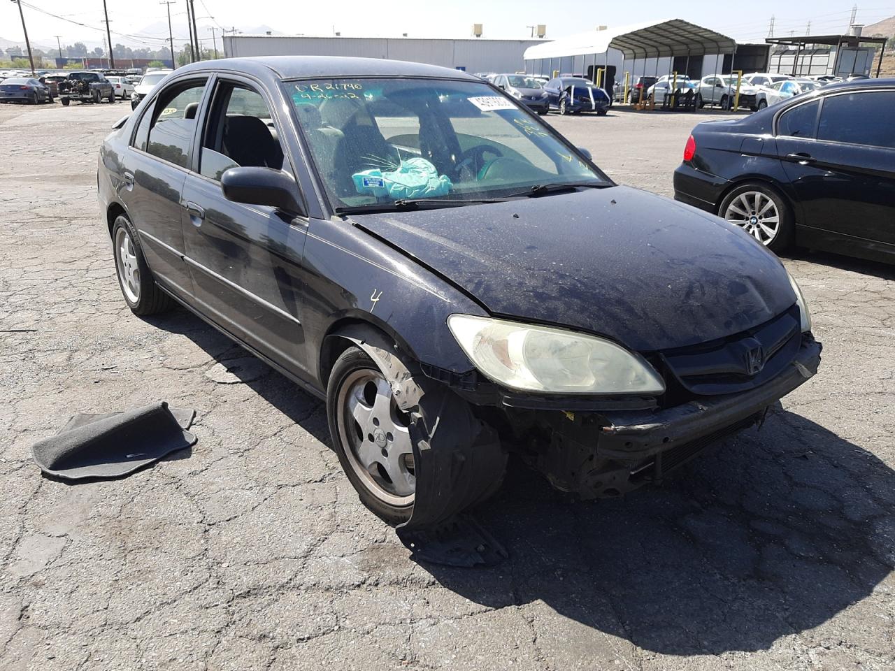 HONDA CIVIC LX 2005 with VIN 2HGES16535H581748 - Photo from auction