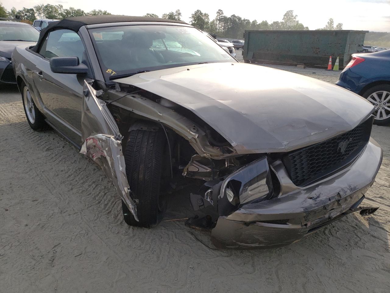 FORD MUSTANG 2005 with VIN 1ZVHT84N455249004 - Photo from auction