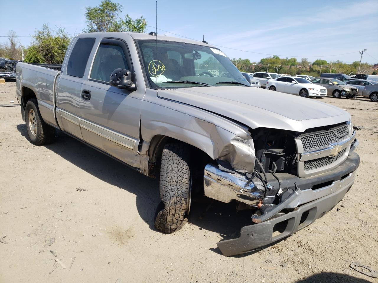 Photo 9 from auction – 2004 CHEVROLET SILVERADO with VIN 2GCEK19T041293427