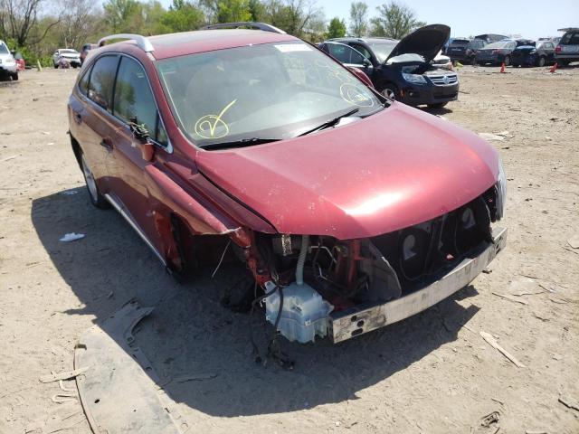 LEXUS RX 350 2010 with VIN 2T2BK1BAXAC019253 - Photo from auction