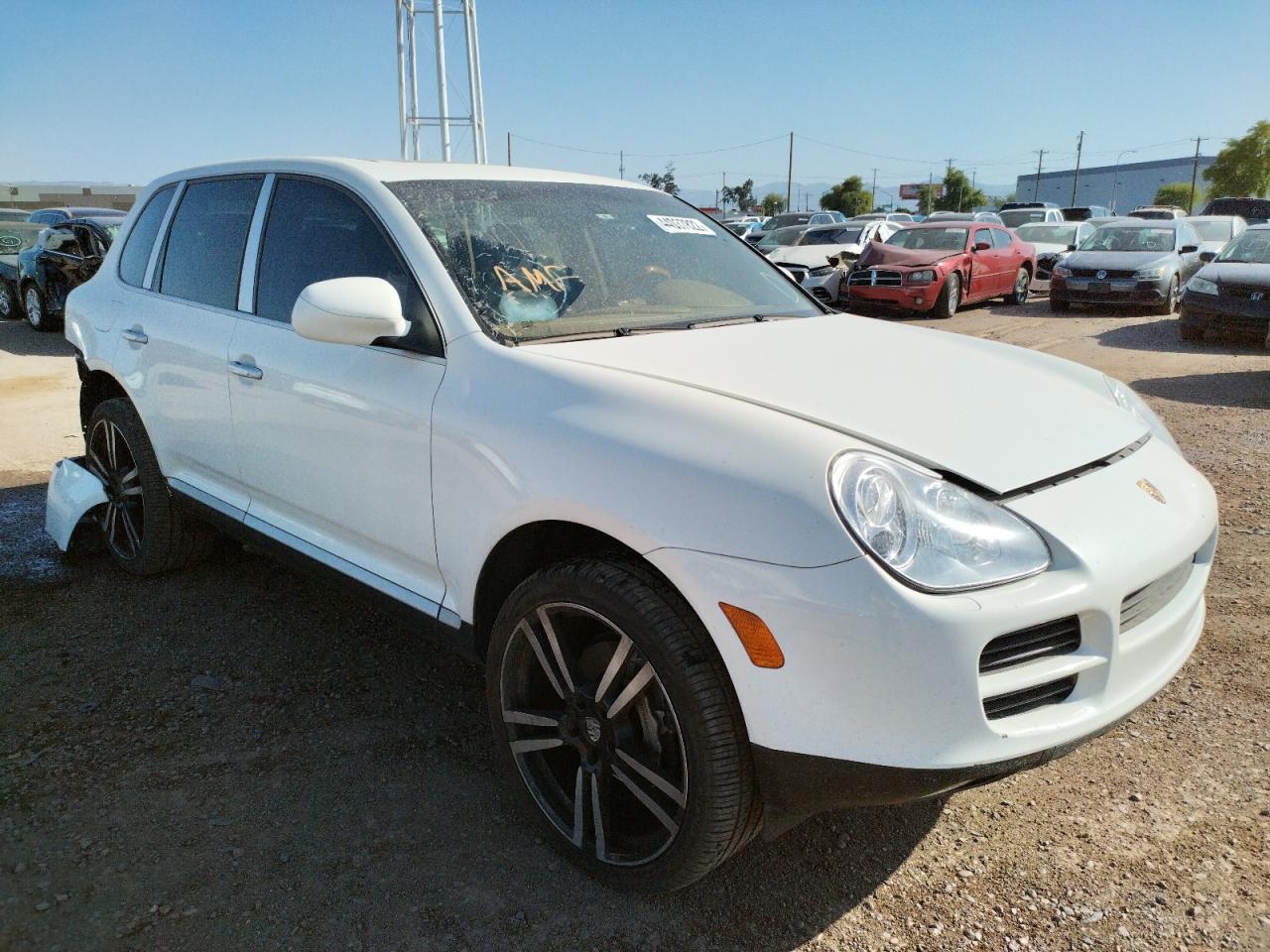 PORSCHE CAYENNE S 2004 with VIN WP1AB29P74LA75209 - Photo from auction