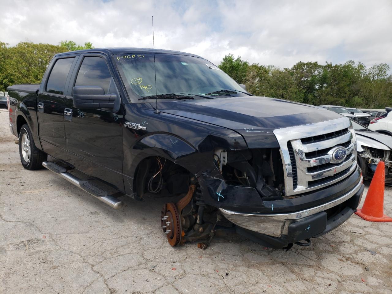 FORD F150 SUPER 2010 with VIN 1FTEW1E89AFD96873 - Photo from auction