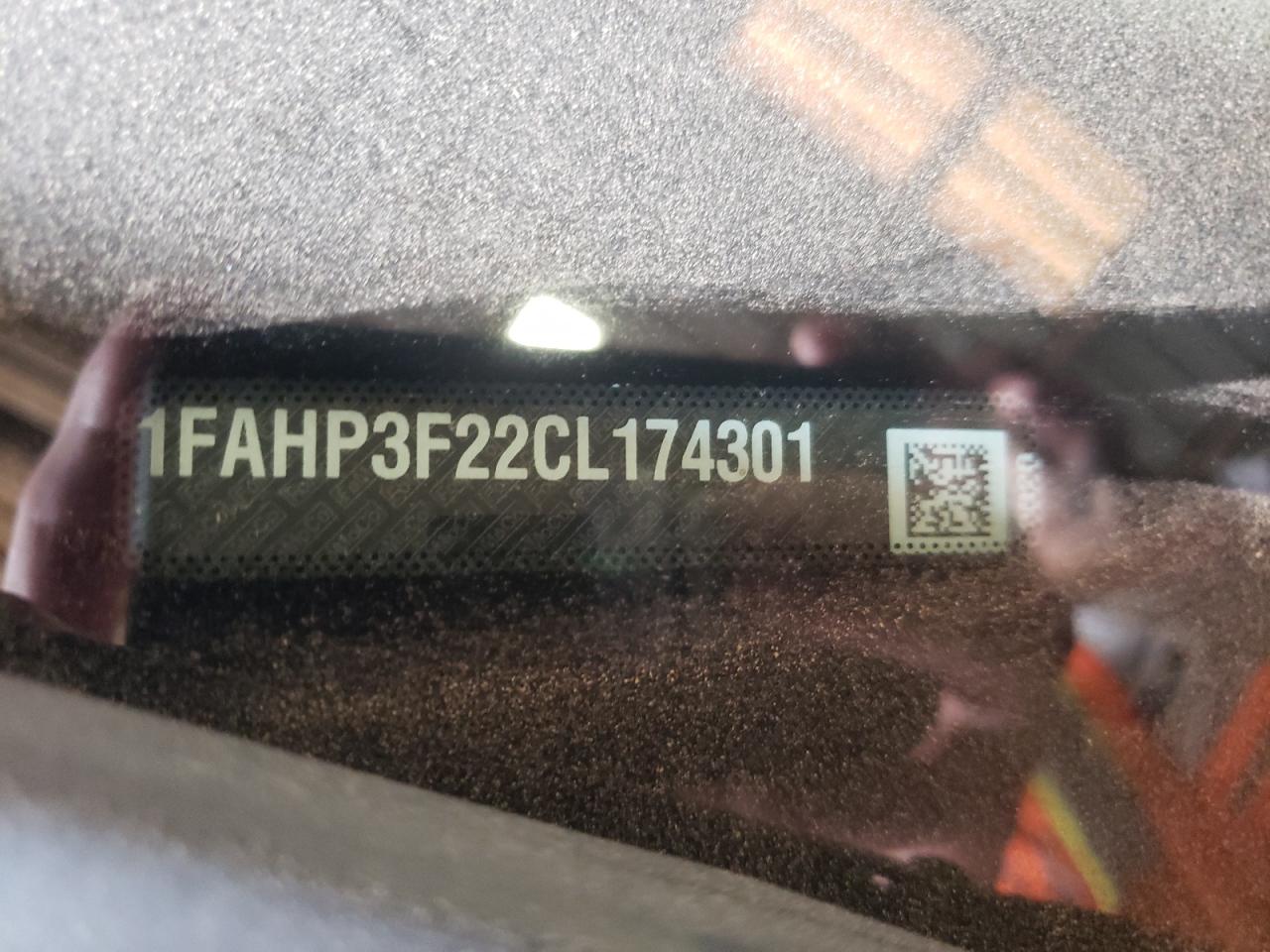 Photo 9 from auction – 2012 FORD FOCUS SE with VIN 1FAHP3F22CL174301