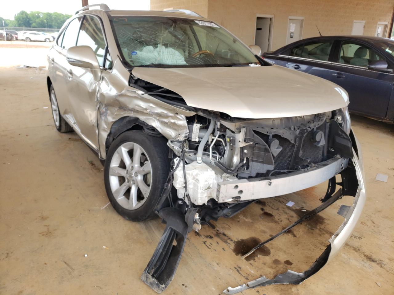 LEXUS RX 350 2012 with VIN 2T2ZK1BA1CC086017 - Photo from auction