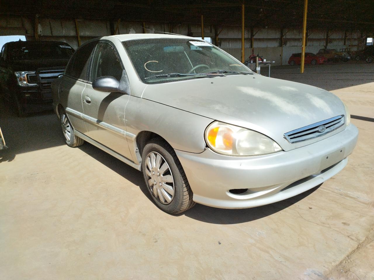 KIA RIO 2002 with VIN KNADC123X26166609 - Photo from auction