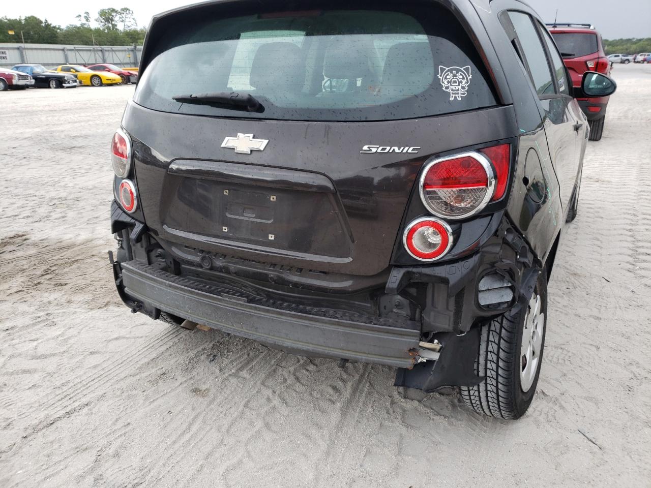 Photo 9 from auction – 2014 CHEVROLET SONIC LS with VIN 1G1JA6SH1E4230064