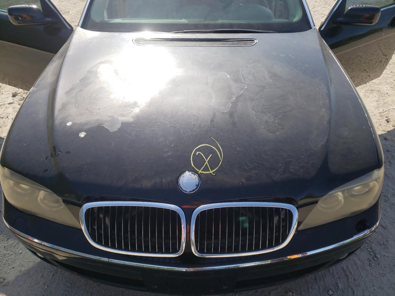 Photo 7 from auction – 2006 BMW 750 LI with VIN WBAHN83556DT28667