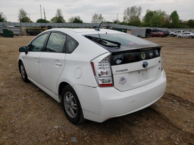 Photo 3 from auction – 2011 TOYOTA PRIUS with VIN JTDKN3DU1B5262611