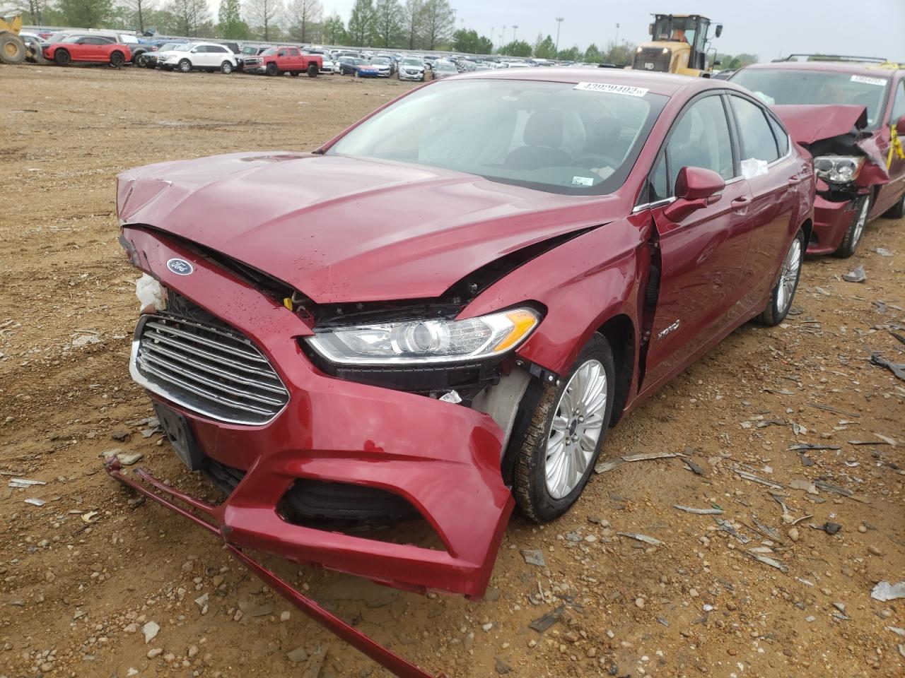 Photo 2 from auction – 2016 FORD FUSION SE with VIN 3FA6P0LU0GR366190