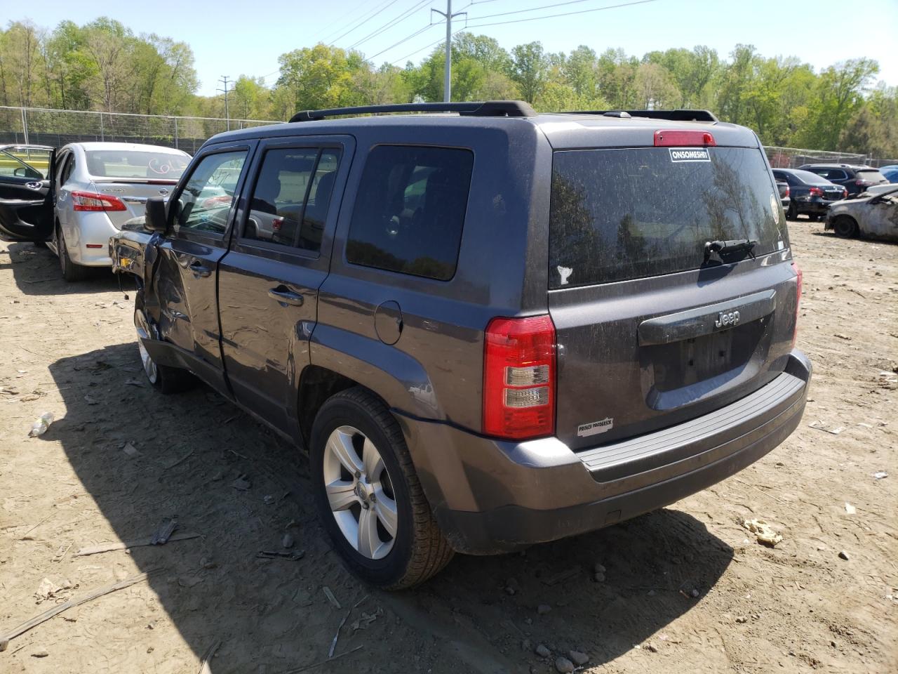 Photo 3 from auction – 2016 JEEP PATRIOT SP with VIN 1C4NJPBB1GD550787