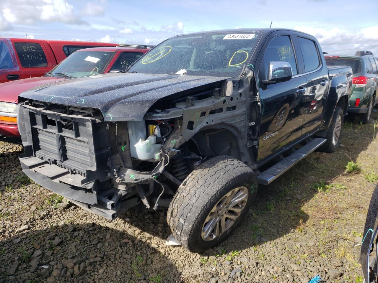 Photo 2 from auction – 2015 GMC CANYON SLT with VIN 1GTG5CE30F1229866