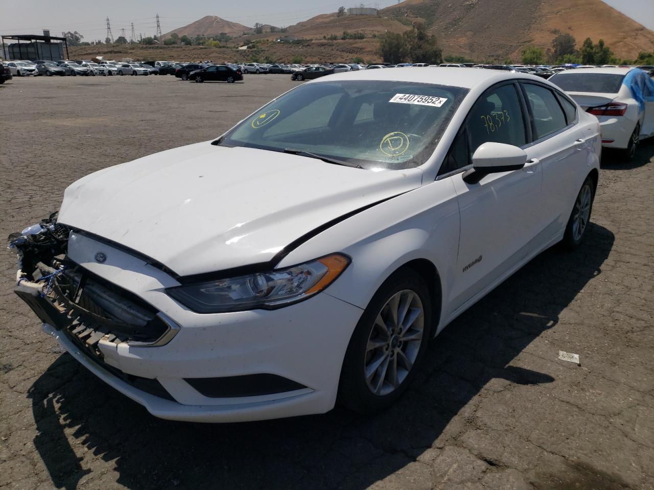 Photo 2 from auction – 2017 FORD FUSION SE with VIN 3FA6P0LU5HR208073