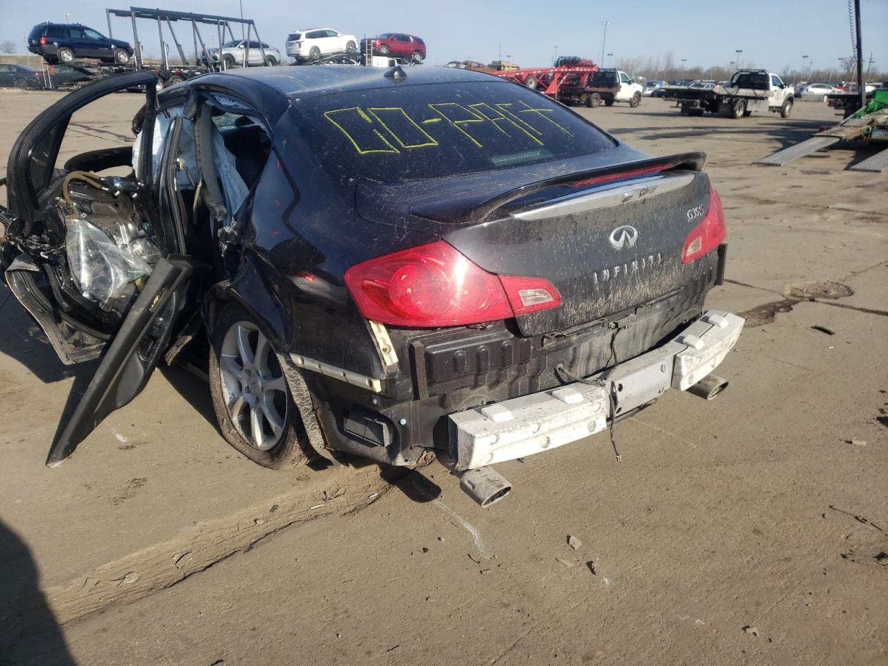 Photo 3 from auction – 2008 INFINITI G35 with VIN JNKBV61E58M207946
