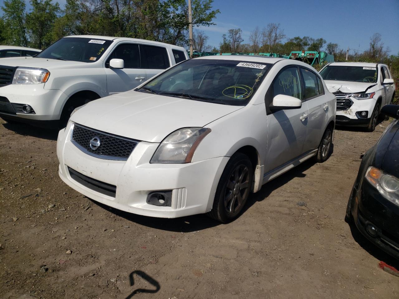 Photo 2 from auction – 2012 NISSAN SENTRA 2.0 with VIN 3N1AB6AP2CL676022