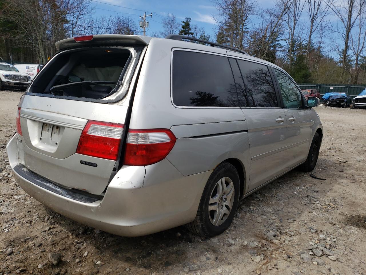 Photo 4 from auction – 2007 HONDA ODYSSEY EX with VIN 5FNRL38677B443556