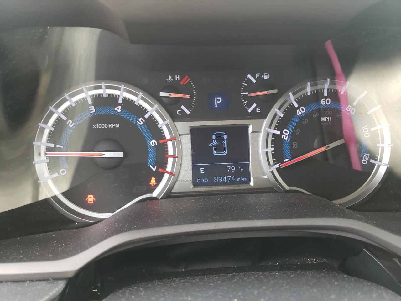 Photo 8 from auction – 2016 TOYOTA 4RUNNER SR with VIN JTEBU5JR7G5360561