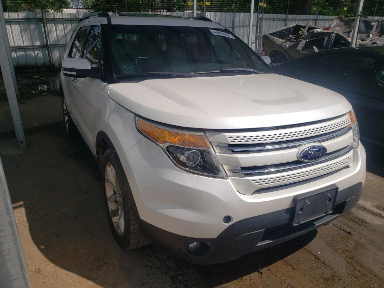 FORD EXPLORER L 2014 with VIN 1FM5K7F83EGB22447 - Photo from auction