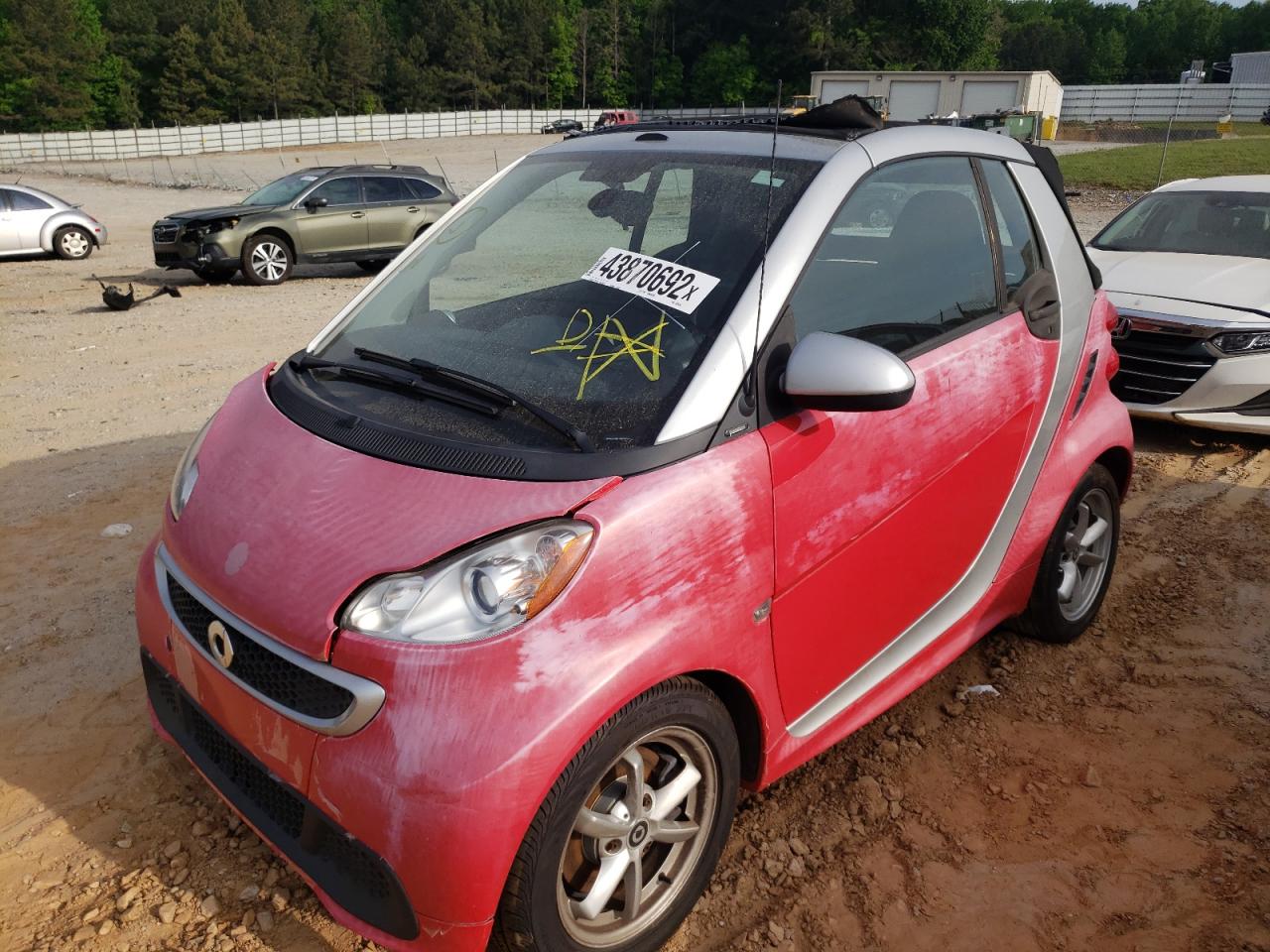 Photo 2 from auction – 2013 SMART FORTWO PAS with VIN WMEEK3BA7DK582634