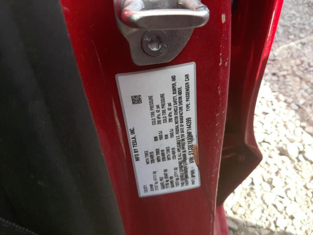Photo 10 from auction – 2022 TESLA MODEL 3 with VIN 5YJ3E1EA9NF144399