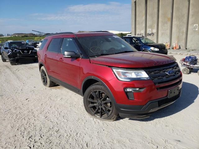 FORD EXPLORER X 2018 with VIN 1FM5K7D86JGB52216 - Photo from auction