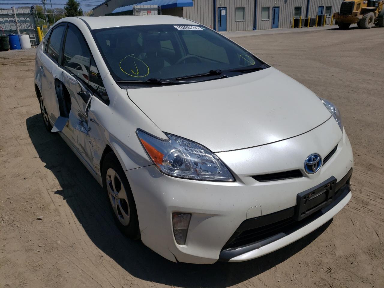 TOYOTA PRIUS 2015 with VIN JTDKN3DU0F1872805 - Photo from auction