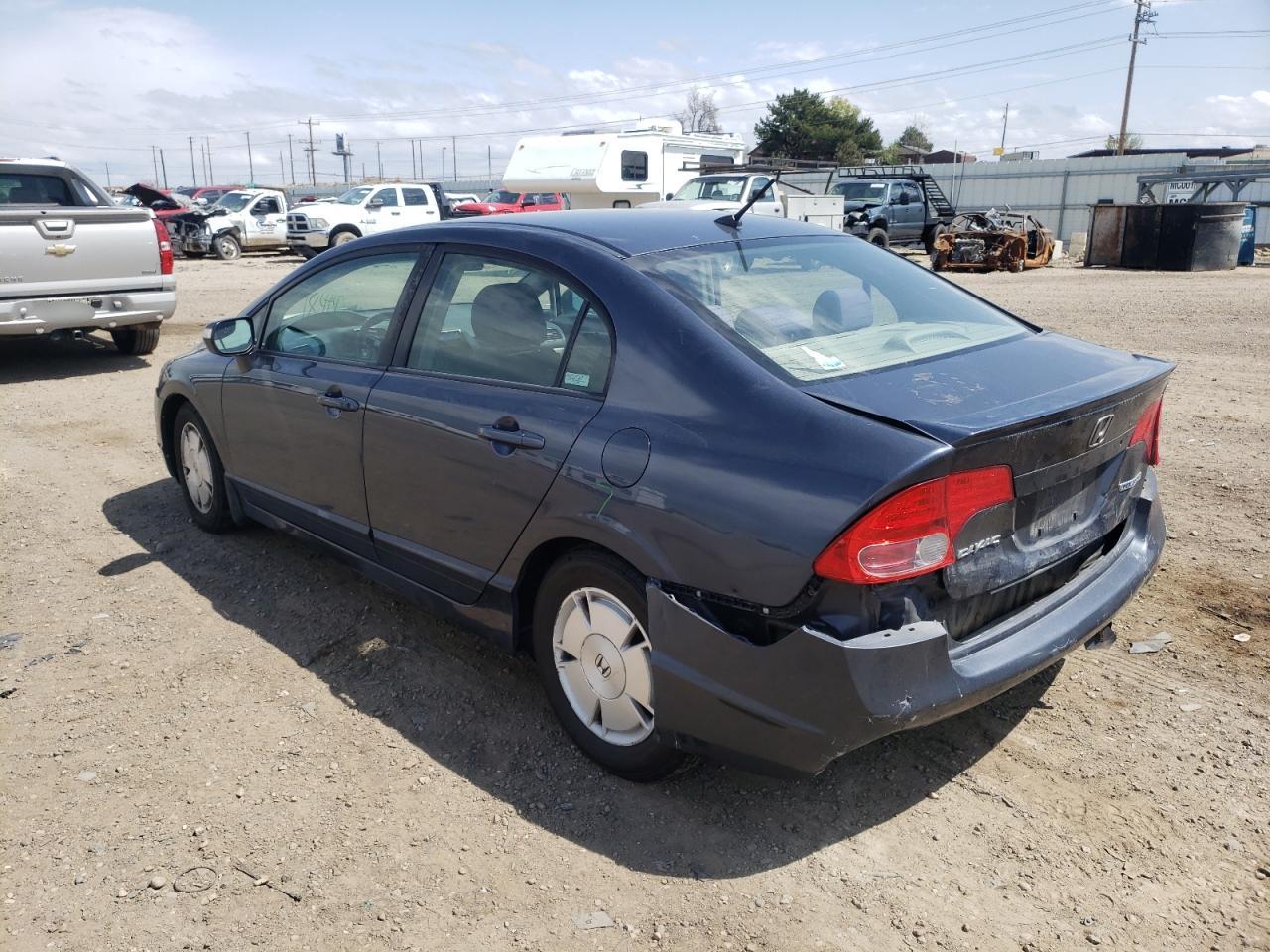Photo 3 from auction – 2007 HONDA CIVIC HYBR with VIN JHMFA36217S029716