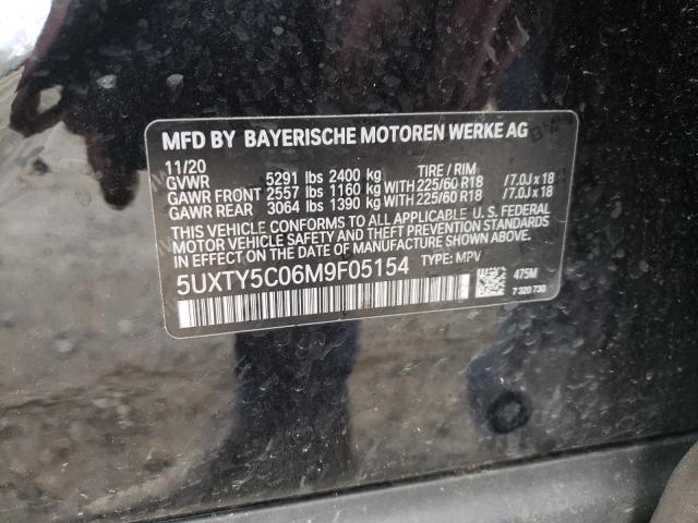 Photo 10 from auction – 2021 BMW X3 XDRIVE3 with VIN 5UXTY5C06M9F05154