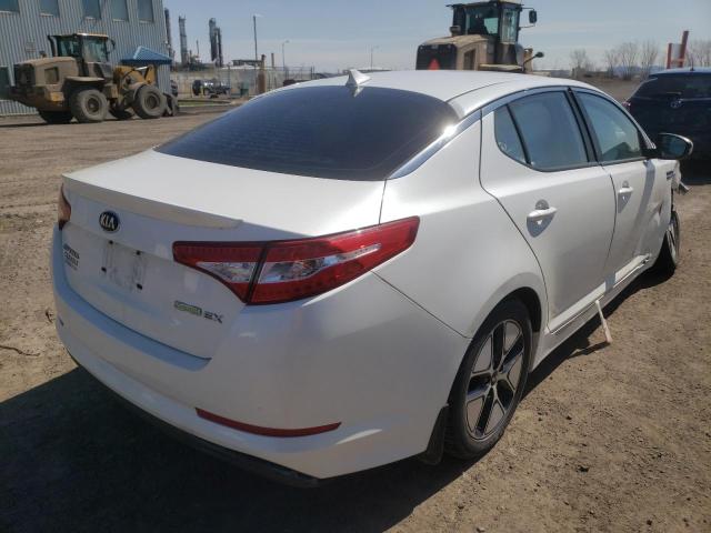 Photo 4 from auction – 2013 KIA OPTIMA HYB with VIN KNAGM4AD3D5038565